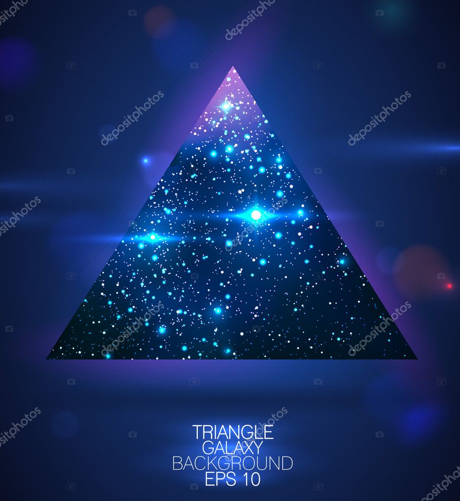 Triangles and the universe hi-res stock photography and images - Alamy