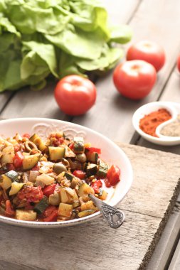 leczo - Macar yemek biber ve kabak