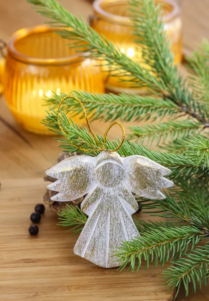 Traditional christmas tree decoration — Stock Photo, Image