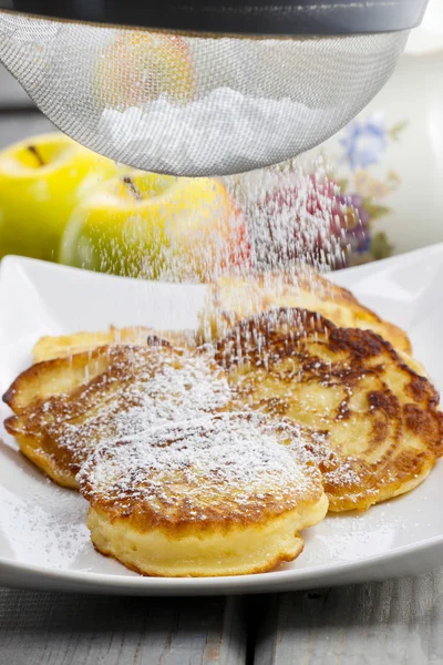 Apple fritters — Stock Photo, Image