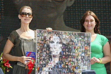 Celine dion nerede o ilk yıldız ile onurlandırıldı Krakow