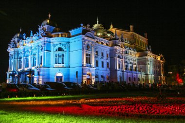 Krakow Juliusz slowacki sineması özel aydınlatma ile