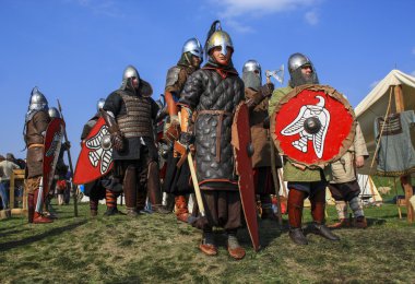 rekawka yıllık uluslararası Ortaçağ bahar Festivali, krakow, p