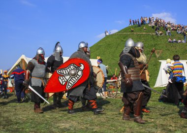 rekawka yıllık uluslararası Ortaçağ bahar Festivali, krakow, p