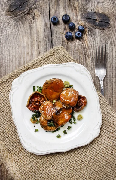 Saffron milk cap mushrooms — Stock Photo, Image