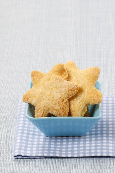 Bolinhos em forma de estrela — Fotografia de Stock