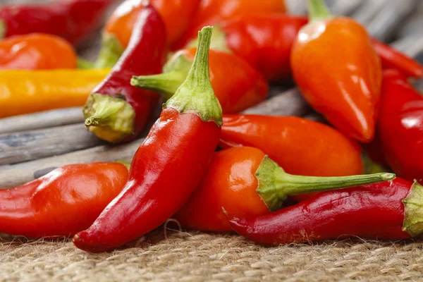 Pimentos vermelhos de pimentão — Fotografia de Stock