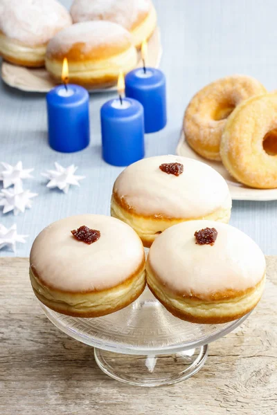 Donuts à la confiture — Photo