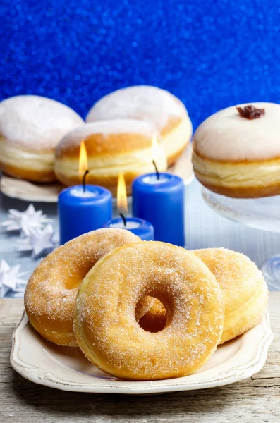 Donuts à la confiture — Photo