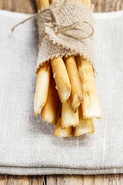 Traditional italian breadsticks — Stock Photo, Image