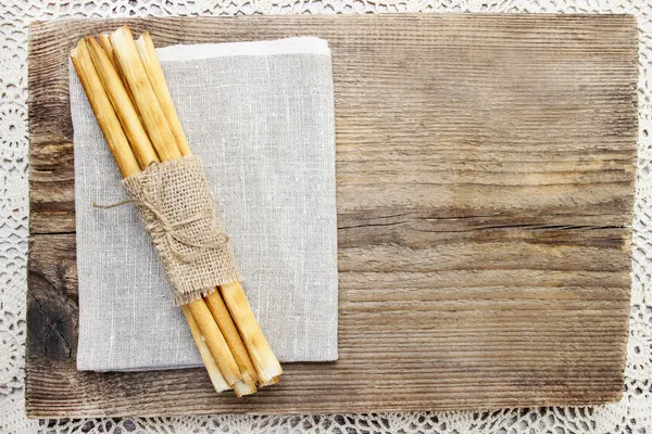 Traditionella italienska breadsticks — Stockfoto