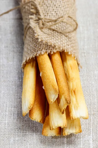 Traditional italian breadsticks — Stock Photo, Image