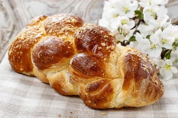 Loaf of sweet bread — Stock Photo, Image