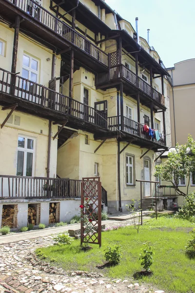 Centre-ville de Cracovie, anciens appartements — Photo