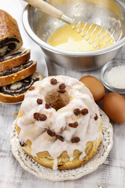 Torta tradizionale di Pasqua — Foto Stock