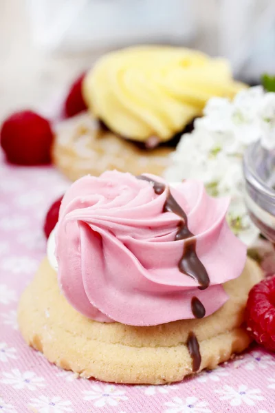 Roze cookie — Stockfoto