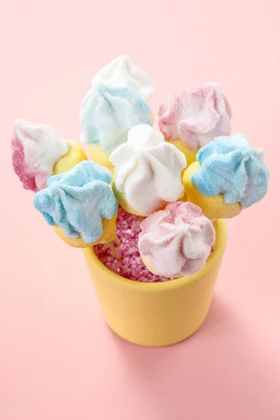 Marshmallow cake pops — Stockfoto