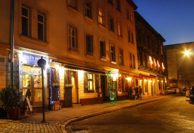 Kazimierz, Krakow eski Yahudi Mahallesi: ni Szeroka sokak