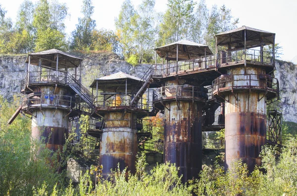 The Liban Quarry - labour camp operated here during WWII. Steven — Stock Photo, Image