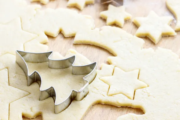 Pepparkakor cookies, jul delikatess — Stockfoto