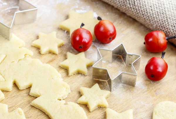 Perník cookie, vánoční pochoutka — Stock fotografie