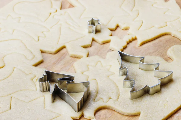 Biscoitos de gengibre, iguaria de Natal — Fotografia de Stock