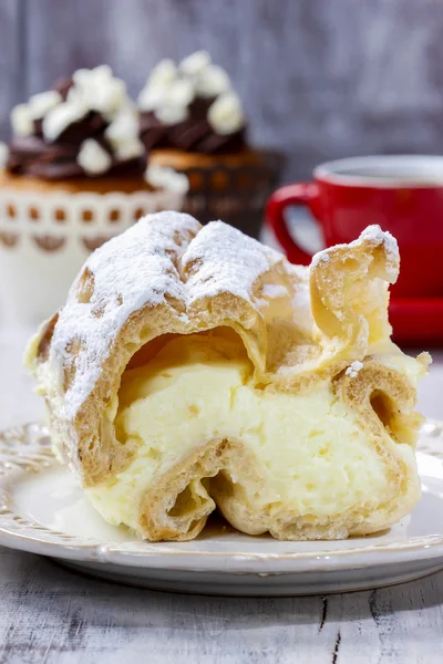 Cream puff — Stok Foto