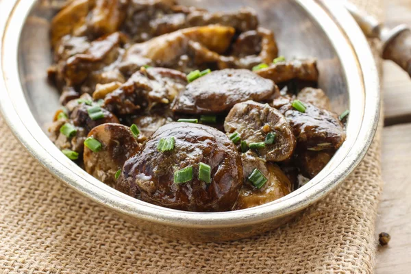 Roasted mushrooms — Stock Photo, Image