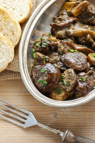 Roasted mushrooms — Stock Photo, Image