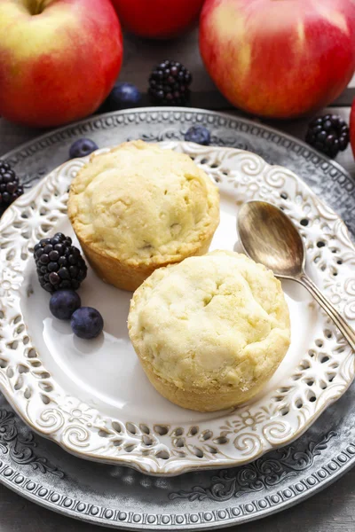 Muffins con manzana — Foto de Stock