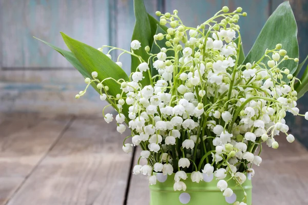 Blumenstrauß der Maiglöckchen — Stockfoto