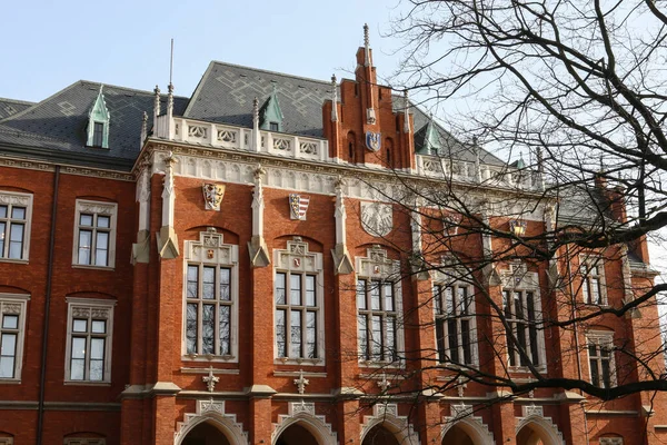 Oldest Buildings Jagiellonian University Krakow Poland — Stock fotografie