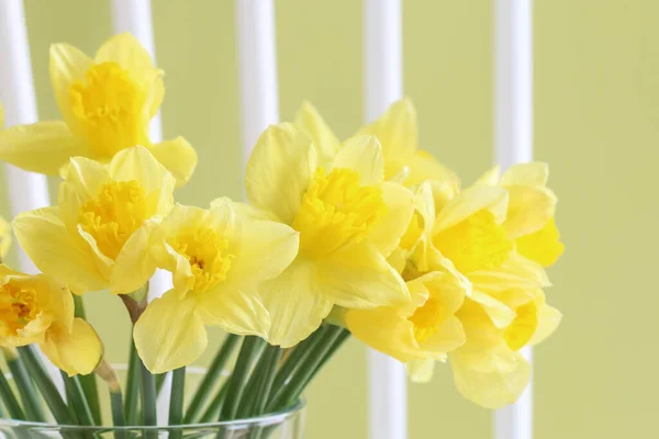 Bouquet Narcisi Decorazione Primaverile — Foto Stock