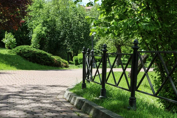 Beautiful City Park Wieliczka Poland — стокове фото