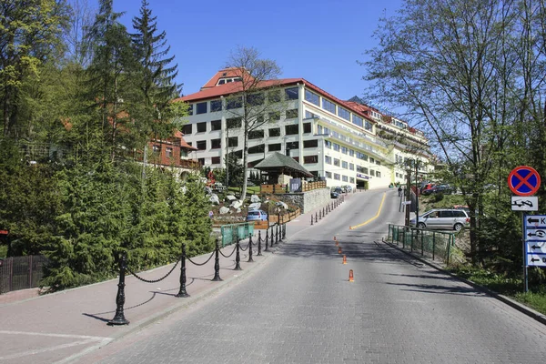 Wisla Lengyelország May 2021 Golebiewski Hotel Híres Hely Hírességek Gazdagok — Stock Fotó