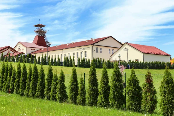 Einer Der Schächte Und Industriebauten Salzbergwerk Wieliczka Polen — Stockfoto
