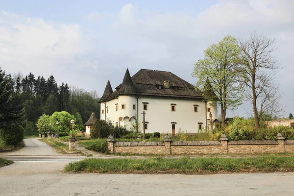 Antiguo Palacio Oravsky Podzamok Eslovaquia —  Fotos de Stock
