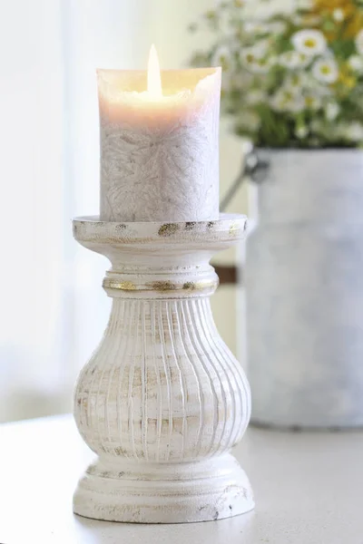 Candle Holder Table Party Decor — Zdjęcie stockowe