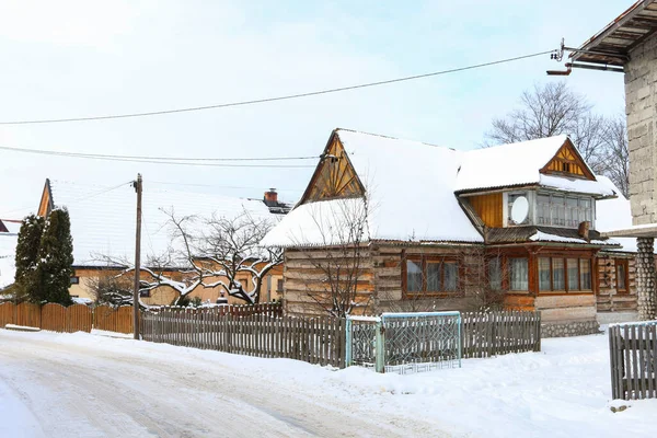 Wooden Architecture Witow Willage Zakopane Poland — Stock Photo, Image
