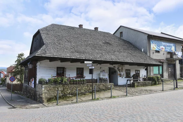 Houten Architectuur Ingeschreven Unesco Werelderfgoedlijst Lanckorona Polen — Stockfoto