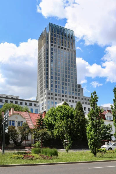 Unity Centre Skyscraper Krakow Poland — Stock Photo, Image
