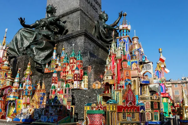 Annual Nativity Scenes Contest Krakow Poland — Stock Photo, Image