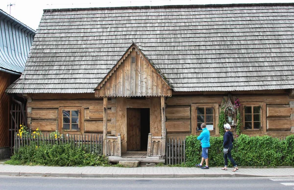 Holzarchitektur Von Witow Weide Der Nähe Von Zakopane Polen — Stockfoto