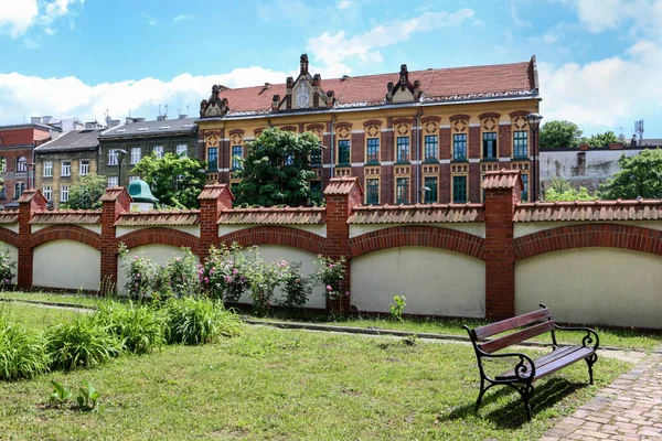 Stary Budynek Uniwersytetu Ekonomicznego Krakowie Polska — Zdjęcie stockowe