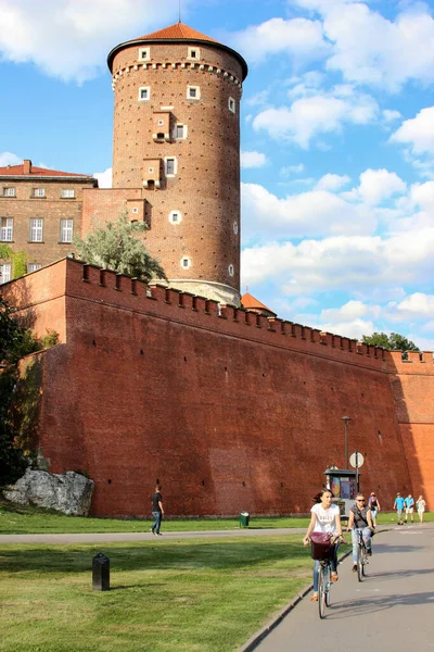 Casta Wawel Cracovia Polonia — Foto Stock