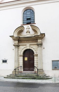 Polonya, Krakow 'daki İlahi Merhamet Kilisesi' nin çevresi.