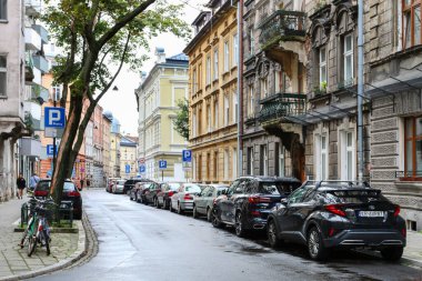 Felicjanek Caddesi, Krakow, Polonya.