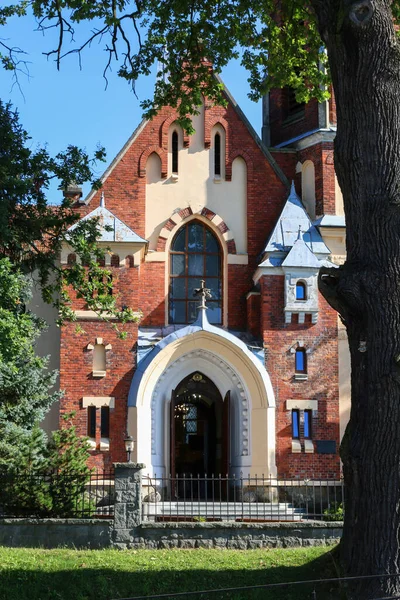 Church Lawrence Martyr Klecza Dolna Poland — Stock Photo, Image