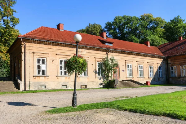 Pałac Arystokracji Bobrowskich Andrychowie Polska — Zdjęcie stockowe