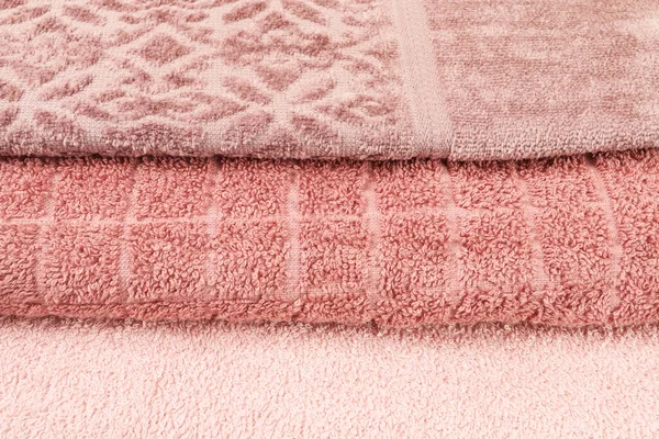 Kolme Vaaleanpunaista Pyyhettä Abstrakti Tausta Graafiset Resurssit — kuvapankkivalokuva
